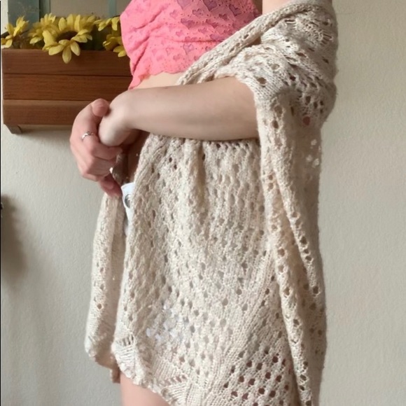 summer knit cover up - Picture 3 of 5